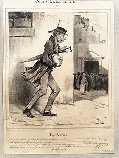 HonorÃ© Daumier Lithograph