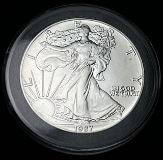 1987 American Silver Eagle MS69