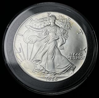 1986 American Silver Eagle MS69
