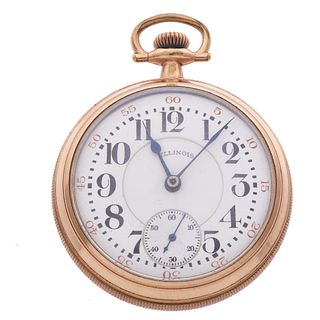 Illinois Gold-Filled Pocket Watch