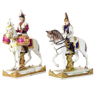 Garde Imperiale German Porcelain Figures