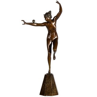 Gottlilf Jaeger (1871-1933 German) Bronze