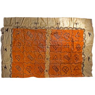 Large Tongan Bark Cloth