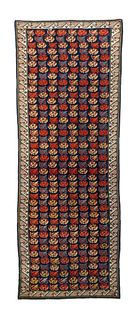 Antique Zehour Long Rug, 3’7” x 9’11” (1.09 x 3.02 M)