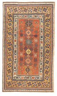Antique Kazak Rug, 5’1” x 8’10” (1.55 x 2.69 M)