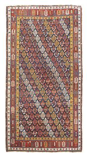 Antique Khamseh Rug, 5’3” x 9’6” (1.60 x 2.90 M)
