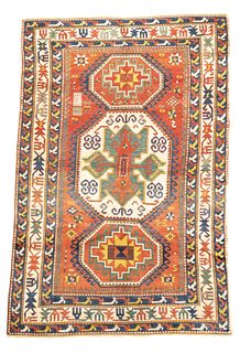 Antique Kazak Rug, 5’7” x 8’0” (1.70 x 2.44 M)