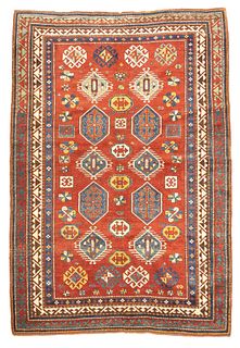 Antique Kazak Rug, 5’9” x 8’3” (1.75 x 2.51 M)