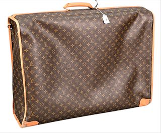 Louis Vuitton Monogrammed Soft Side Suitcase