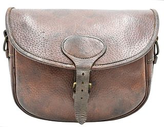 Perfecta Leather Saddlebag Style Handbag