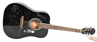 One Republic Autographed Epiphone DR-100EB Guitar