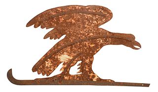 American Sheet Iron Eagle Form Weathervane