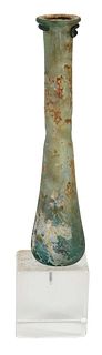 Roman Glass Bottle with Stand