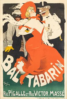 Jules Alexandre Grun (1868-1938) Bal Tabarin Poster