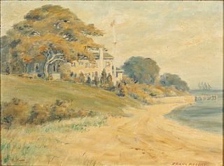 Frank Hendry (MA, 1863-1939) Vineyard Haven Shore