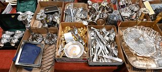 10 Box Lots of Silver Plate