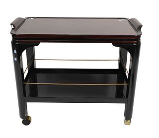 Lacquered Tea Cart