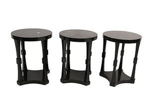 Three Paul Jones Side Tables