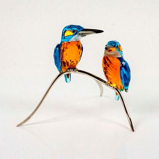 Swarovski Crystal Paradise Figurine, Kingfishers
