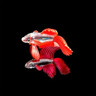 Swarovski Crystal Figurine, Siamese Fighting Fish