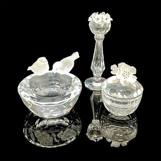 3pc Swarovski Crystal Decorative Figurines
