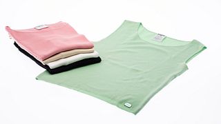 5 Chanel Shell Tops, one cashmere the others cotton