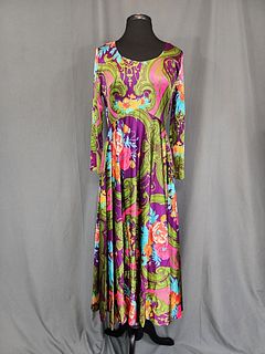 Vintage Funky Polyester Dress