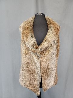Vintage Patrizia Luca Faux Fur Vest