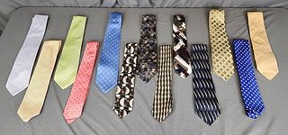 Group of 13 Vintage Neckties