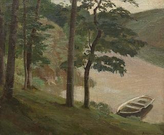 Seligmann, Adolphe Otto
Kleines Boot am Ufer. 1904