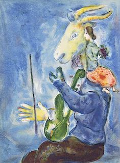 Chagall, Marc - nach
Le Printemps. 1938. Farblitho