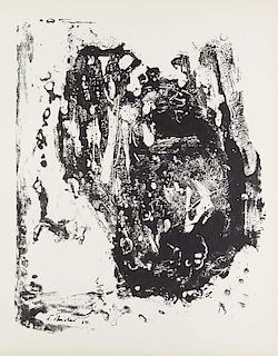 Thieler, Fred
Abstrakte Komposition. 1964. Lithogr