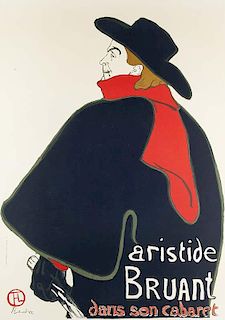 Toulouse-Lautrec, Henri de - nach
Aristide Bruant
