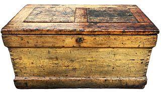 Antique Wood Workers Tool Chest 