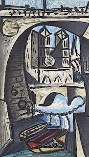 Picasso, Pablo - nach
Notre Dame. 1979. Farblithog