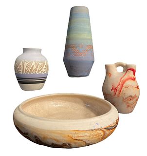 Collection Native American Pottery, NEMADJI 