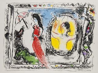Chagall, Marc
Derriüre le Miroir. 1964. Farblithog