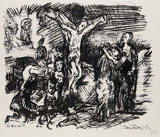 Kokoschka, Oskar
Christus am Kreuz. 1916. Lithogra