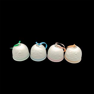 4pc Lladro Porcelain Decorative Bells Set, Four Seasons