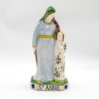Handmade Ceramic Figurine, Ste. Anne