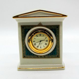 Vintage Lenox Porcelain Mini Mantle Clock