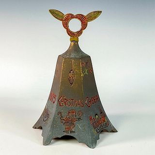 Vintage Bells of Sarna Christmas Bell, Christmas Cheer 1975