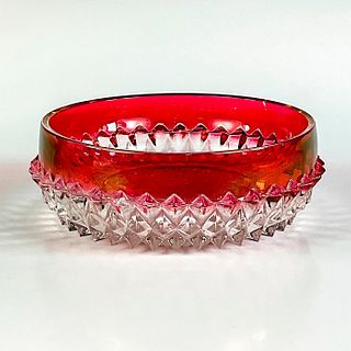 Vintage Indiana Glass Round Bowl