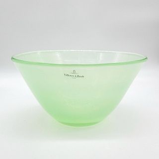 Villeroy & Boch Green Crystal Glass Bowl