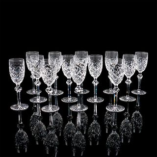 13pc Waterford Crystal Sherry Glasses, Powerscourt