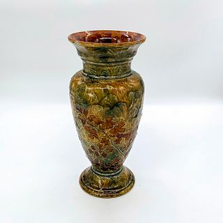 Vintage Doulton Lambeth Natural Foliage Ware Vase
