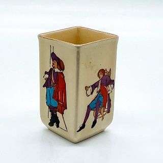 Royal Doulton Miniature Seriesware Vase, Cavaliers