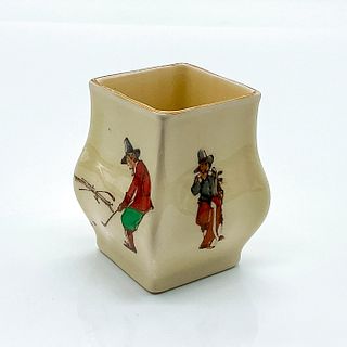 Royal Doulton Miniature Seriesware Vase, Golf