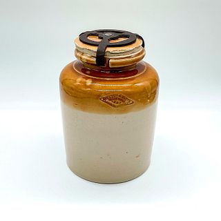 Doulton & Watts Stoneware Storage Jar with Lid