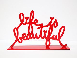 Mr. Brainwash - Life is Beautiful III (RED)